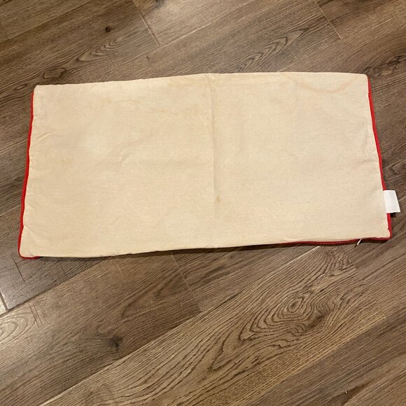 Calvin Klein Embroidered Throw Pillow Case 26”x13” - Triangle Geometric‎ Design - Picture 4 of 7